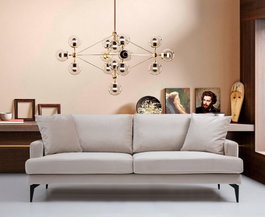 Atelier Del Sofa Papira Sofá de 2 Plazas Beige